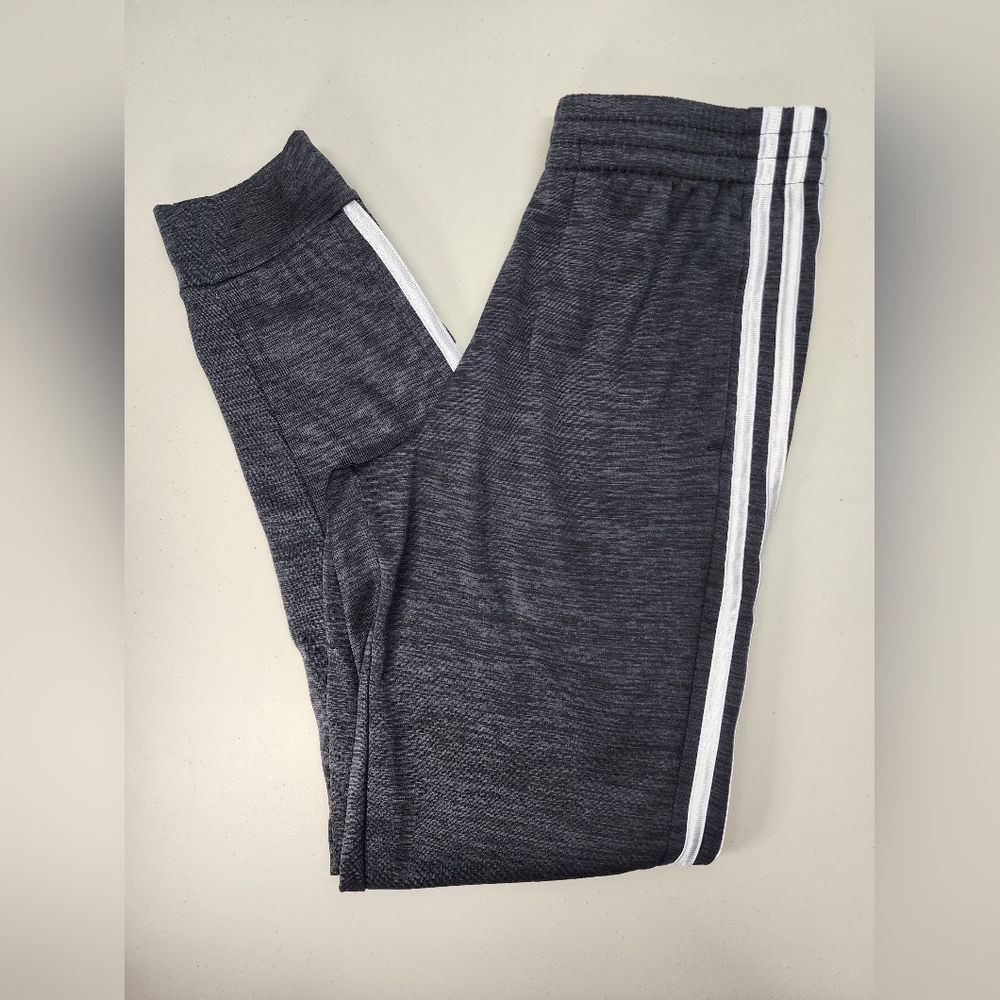🚨LAST CALL🚨 Adidas Black Athletic Jogger Pants Girl's Extra Large 16 - Picture 5 of 9